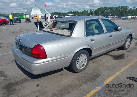 2007 Mercury Grand Marquis Ls z USA, uszkodzony, nr VIN 2MEFM75VX7X639511